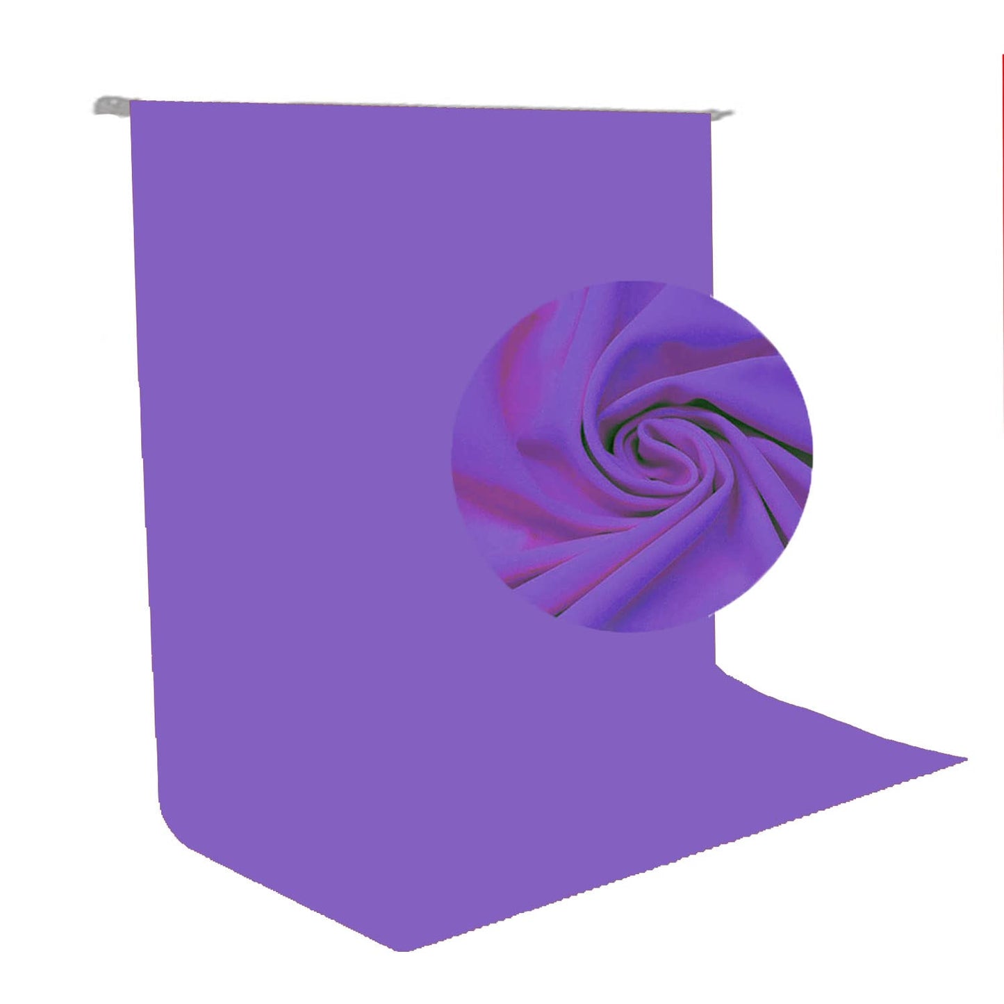 Hiffin Colorful Muslin Photography Backdrop Curtain for Studio, Photoshoot & Video Recording