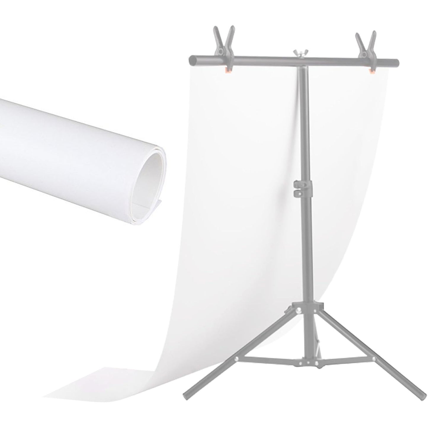 60x120cm PVC Matte Photography Backdrop – White, Black & Combo for Product Shoots