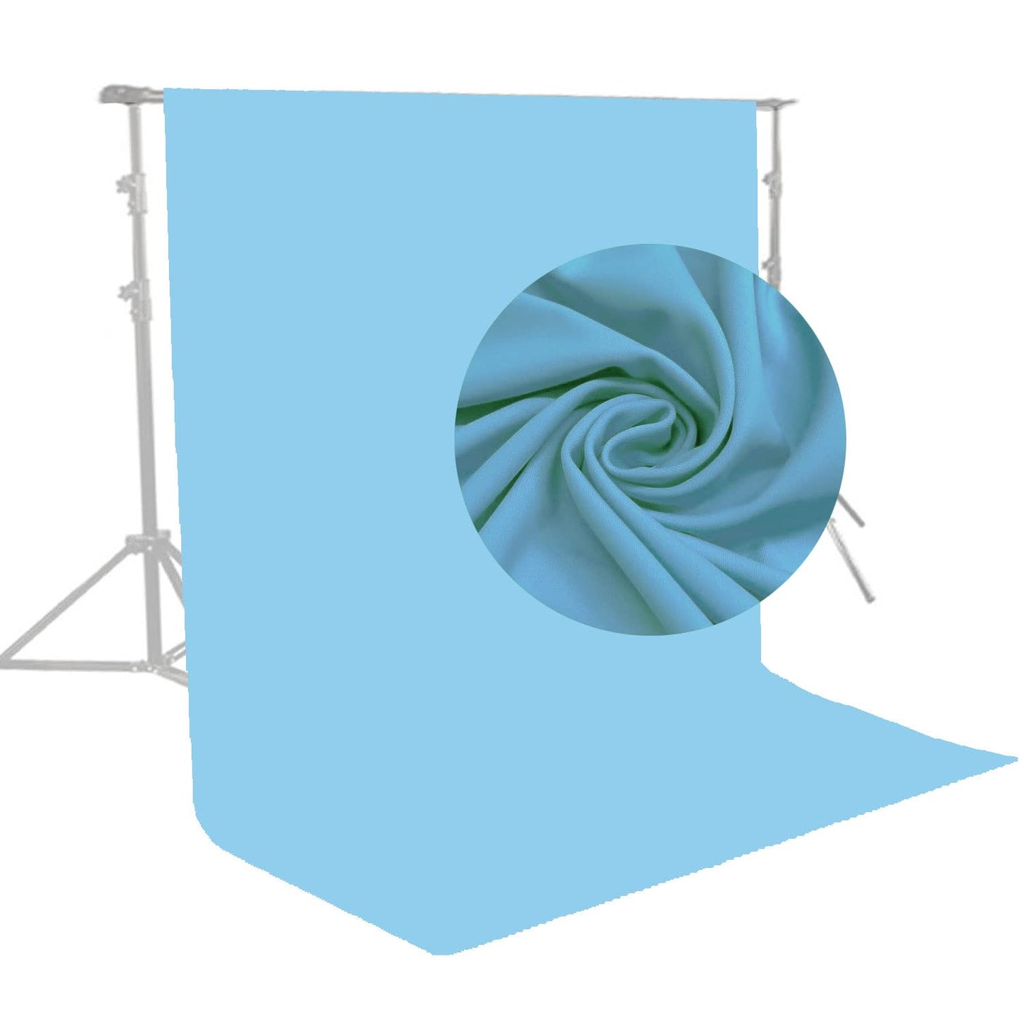 Hiffin Colorful Muslin Photography Backdrop Curtain for Studio, Photoshoot & Video Recording