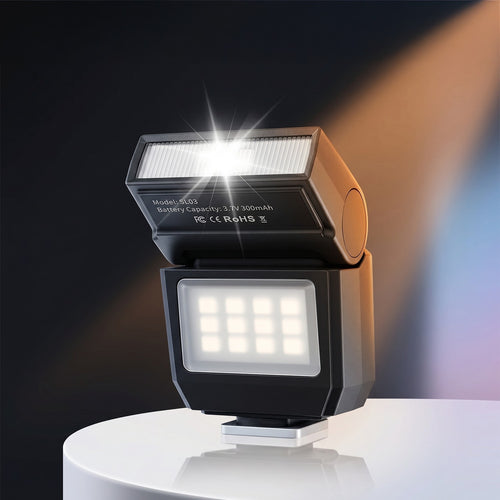 ULANZI SL03 Mini Camera Flash GN8 6500K 90° Light Compatible Sony Canon Nikon Fuji