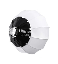 Ulanzi LC-D65 65cm Lantern Type Studio Light Softbox with 320 Degree Wide-Angle Light Diffusion and Bowens Mount Compatible for Studio Lighting Photography