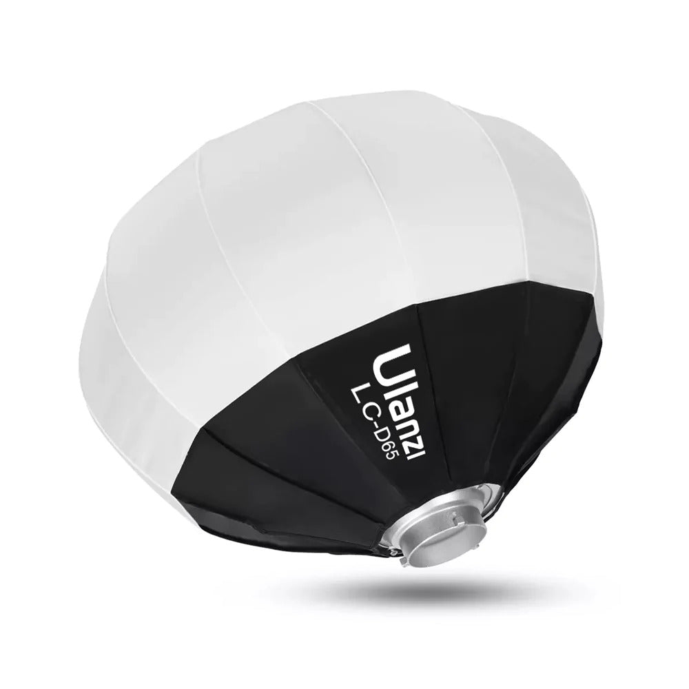 Ulanzi LC-D65 65cm Lantern Type Studio Light Softbox with 320 Degree Wide-Angle Light Diffusion and Bowens Mount Compatible for Studio Lighting Photography