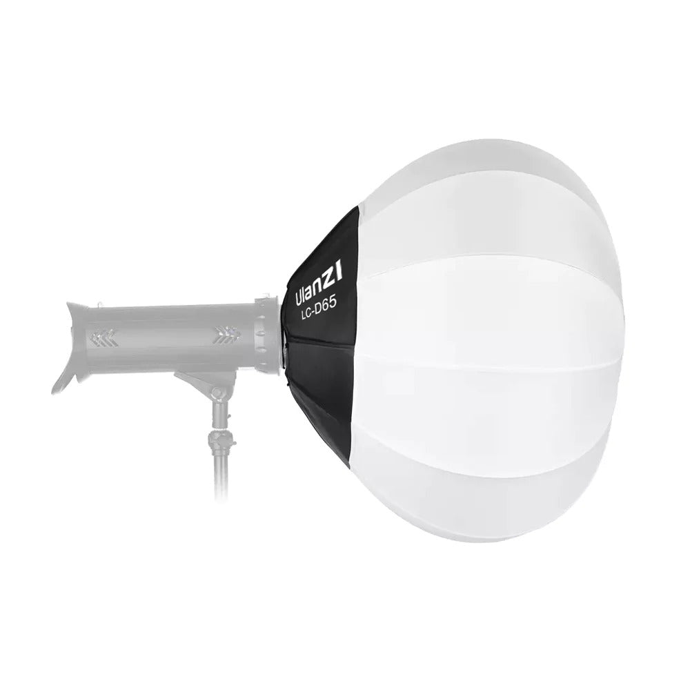 Ulanzi LC-D65 65cm Lantern Type Studio Light Softbox with 320 Degree Wide-Angle Light Diffusion and Bowens Mount Compatible for Studio Lighting Photography
