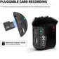 LENSGO 348C - Wireless Go - Compact Wireless Microphone System, Transmitter and Receiver Black Color Edition