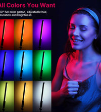 Ulanzi VL 119 RGB Light Stick 2500K-9000K Lights Wand Handheld Lamp Tube LED Video Lighting CRI 95+ 2000mAh Photography Studio
