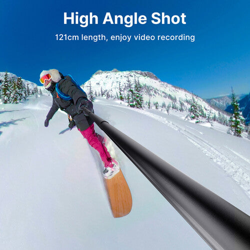 HIFFIN Ulanzi MT-57 Extendable Selfie Stick for Action Cameras (2.7')