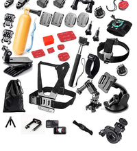 HIFFIN® Branded 45 in 1 for GoPro (Gopro7) Accessories Kit for Hero 5 4 3+ 3 2 1, SJCAM SJ4000 SJ5000, Yi & Other Action Cameras
