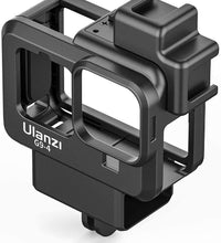 Ulanzi G9-4 Go Pro 9, 10, 11 Plastic Camera Cage with 2 Cold Shoe Mount for Mic and Led Light