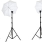 HIFFIN® Studio Home 33 Umbrella Stand Setup with Sungun Adapter | 9ft Stand | Umbrella | Bag for kit Mark II