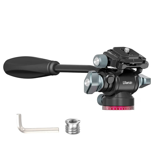ULANZI U-190 Mini Pan Tilt Head Small Panoramic Ball Head with Arca Swiss Quick Release Plate Lightweight Filming Equipment for Compact Camera Load up to 6.6lb/3kg
