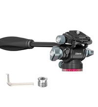 ULANZI U-190 Mini Pan Tilt Head Small Panoramic Ball Head with Arca Swiss Quick Release Plate Lightweight Filming Equipment for Compact Camera Load up to 6.6lb/3kg