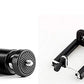HIFFIN® Cell Phone Holder Clip and Ball Head Adapter Set for Tripod and Selfie Stick with 1/4 Screw, Universal Tripod Mount, Camera Tripod Ball Head, 360 Degree Swivel Cell Phone