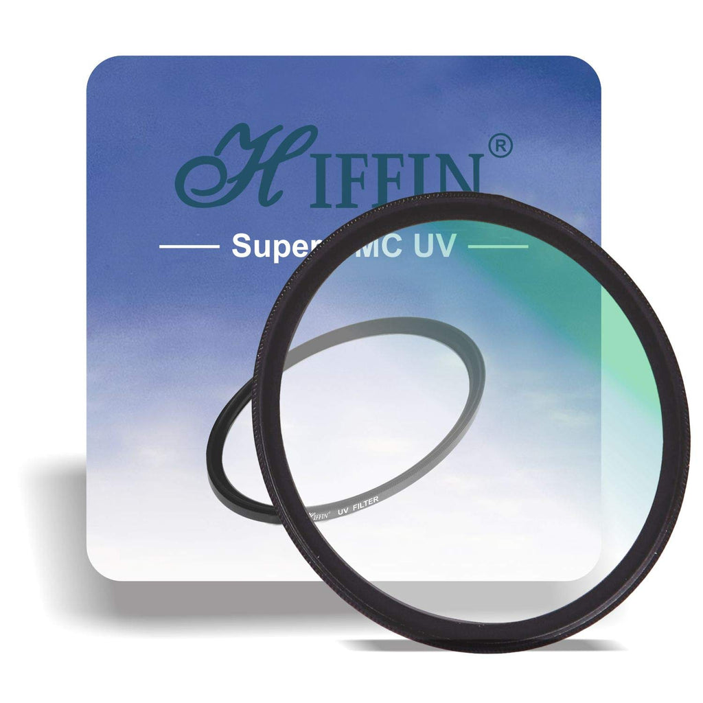 HIFFIN® Ultra Slim Multicoated 16 Layers UV Filter Protection Slim Frame with Multi-Resistant Coating (55 MM)