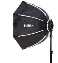 HIFFIN® 65cm V1 Flash Speedlite Softbox Portable Outdoor Octagon Umbrella Softbox with 9 fit Light Stand for ptoto Studio