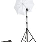 HIFFIN® Studio Home 33 Umbrella Stand Setup with Sungun Adapter | 9ft Stand | Umbrella | Bag for kit Mark I