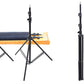 HIFFIN® ® Light Stand Kit - 9 feet (4 Light Stands) Free Bag for Stand Metal Color Black 9 feet, Portable & Folding, Indoor & Outdoor Shoot, Heavy Duty, Photography & Videography