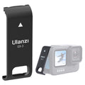 ULANZI G9-3 Battery Cover for GoPro Hero 9 Black Replacement Side Door Removable Protective Type-C Charging Port Lid Adapter Plastic for Go pro 9 Action Camera Accessories
