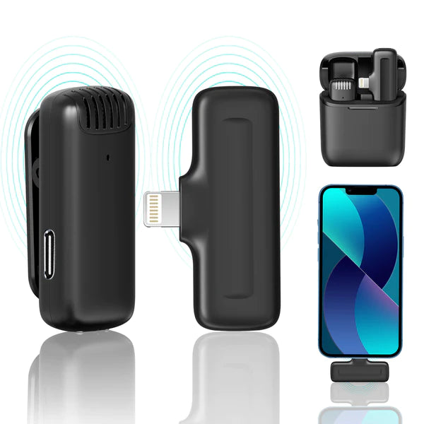 Ulanzi J11 Wireless Lavalier Microphone System ( 1+ Receiver - 1+ transmitter )