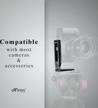 HIFFIN HOT-L-Type Quick Release Camera Vertical Plate Dual Camera Bracket Plate Universal SLR Stabilizer