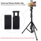 HIFFIN® 2 Pcs Combo A E P Universal Mobile Clip New and Small Size Camera and Selfie Stick Holder New Tripod Attachment (Black)