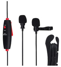LensGo LYM-DM1 Double Mini Omni-directional Lavalier Condenser Microphone