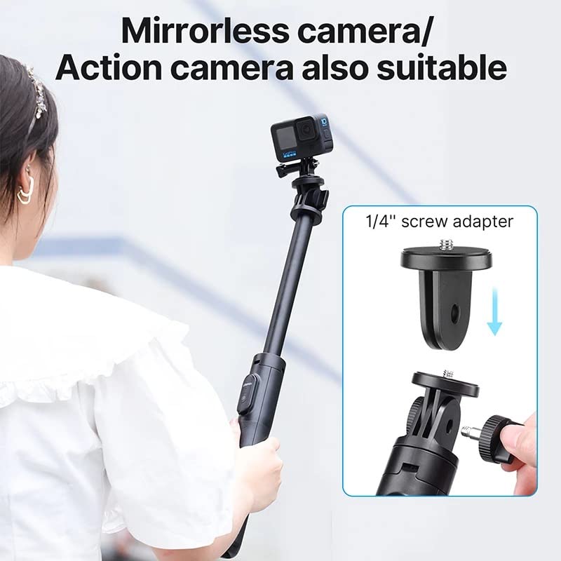 Ulanzi SK-03 1.6M Livestream Selfie Stick, 360 Rotation, Bluetooth