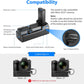 HIFFIN Camera Battery Grip Compatible with Nikon Z6 Z7 Camera, Support Vertical Shooting, Works with 1 or 2 EN-EL15b/EL15 Rechargeable Li-ion Batteries (Battery Not Included)