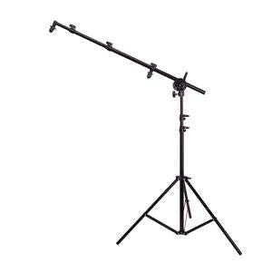 HIFFIN® Reflector Stand Disc Panel HIFFIN Reflector Stand Holder Clamp Reflector Stand Support Arm Holding Cross Arm Boom Stand(Black)