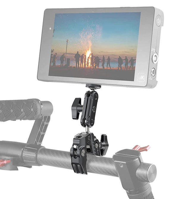 ULANZI R094 Smart Super Clamp Multi-Functional Camera C Clamp Mobile Clamp for Video Shooting Action Cam Selfie Live Streaming…