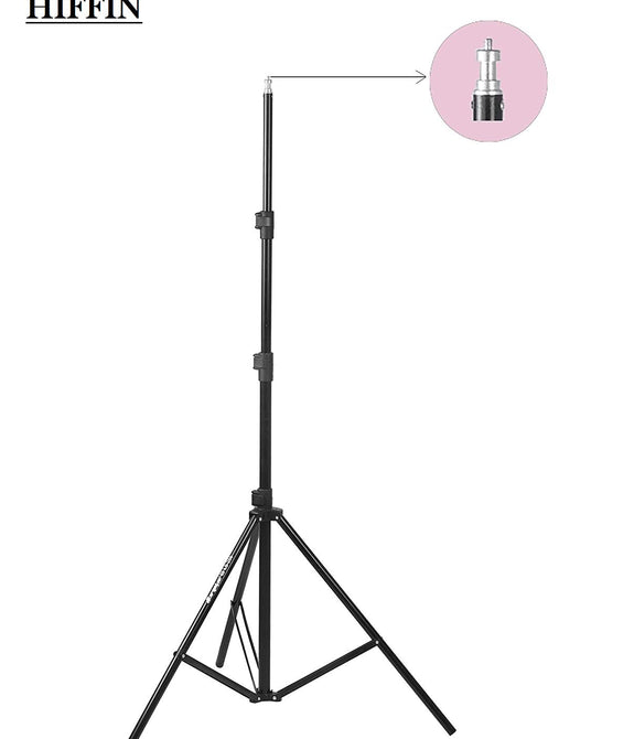 HIFFIN® Heavy-Duty Light Stand (9 feet) for Ring Light, Reflectors, Photo & Video Studio Shooting (Portable, Foldable)