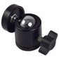 HIFFIN® 5 Pcs Combo Swivel Mini Ball Head 1/4" Screw 360 Degree Aluminum Alloy Body Rotating Swivel Mini Tripod Ball Head with 1/4" Screw...