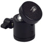 HIFFIN® Swivel Mini Ball Head 1/4" Screw 360 Degree Aluminum Alloy Body Rotating Swivel Mini Tripod Ball Head with 1/4" Screw Thread Base Mount for Lighter DSLR Camera Camcorder
