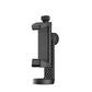 Ulanzi ST-17 360 Rotation Adjustable Phone Clips with Cold Shoe and 1/4 Screw Port for 55-100mm Wide iPhones Android Phones