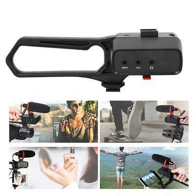 LENSGO D1L Microphone MIC Audio Adapter Adaptor Voice Frequency Regulator Black for Camera, Camcorder,Smartphone Features Output GAIN Adjustment HIGT-Pass...