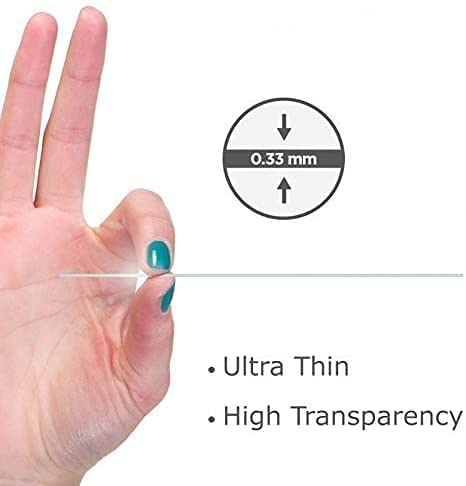 Hiffin LCD Screen Protector Clear Tempered Glass Film Camera LCD Screen Protector Guard 6 Layer (LCD PLAIN NIKON D7100/D7200/D750)
