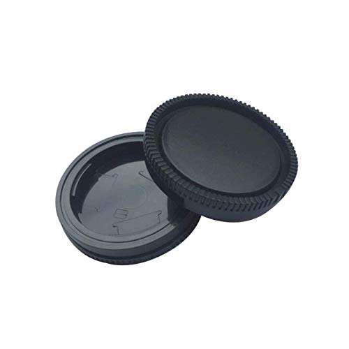 HIFFIN® Rear Lens Cap & Camera Body Cap for All Nikon DSLR Cameras