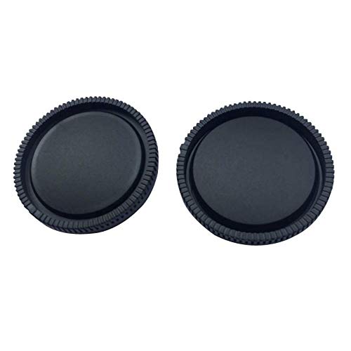 HIFFIN® Rear Lens Cap & Camera Body Cap for All Sony DSLR Cameras