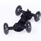 HIFFIN® New Black DSLR Skater Wheel Camera Truck Top Dolly Kit + 7inch Articulate Magic Arm
