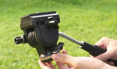 HIFFIN® Q05 Panorama Gimbal Tripod Head with Standard Quick Release Plate Panhead Head for Digital SLR Camera Tripod