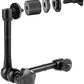 HIFFIN® 11inch Adjustable Articulating Friction Magic Arm & Large Super Clamp for Camera Rig, LCD Monitor, LED Flash Lights (11 inch Magic arm+clamp)
