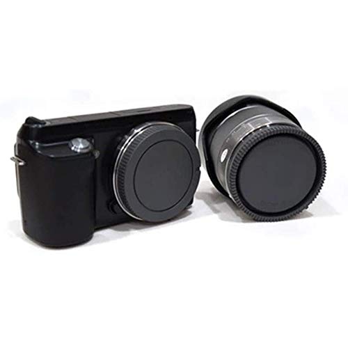 HIFFIN® Rear Lens Cap & Camera Body Cap for All Sony DSLR Cameras