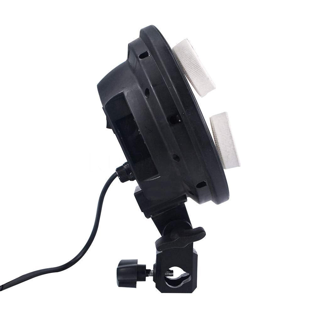 HIFFIN® Photography Photo Light Lamp Bulb Holder E27 Socket Bracket Studio EU Plug (E27 4 LAMP Holder)