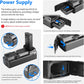 HIFFIN Camera Battery Grip Compatible with Nikon Z6 Z7 Camera, Support Vertical Shooting, Works with 1 or 2 EN-EL15b/EL15 Rechargeable Li-ion Batteries (Battery Not Included)