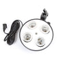 HIFFIN® Set Photography Equipment Kit 50cmx70cm Softbox with 4 in 1 E27 Photo Studio Bulb Holder Base Socket Lamp Bulb Holder Adapter for Photo Video Studio Softbox Video Light - Black