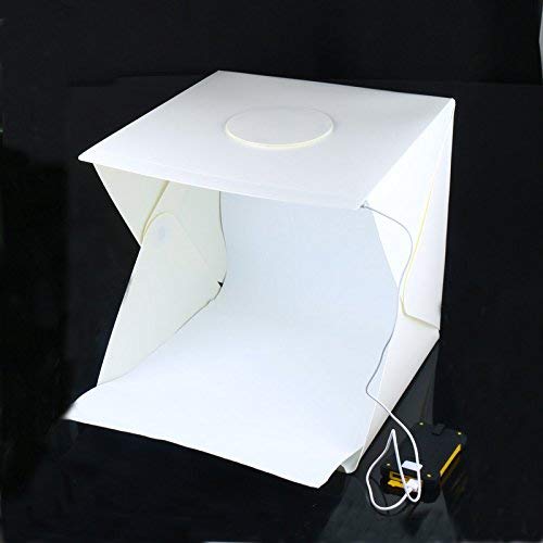 HIFFIN® 40cm Led Light Mini Photo Studio Tabletop Shooting Light Box Softbox Tent Lightbox Soft Box Accessories Backdrops Lightbox