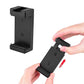 HIFFIN® VB-S700 Phone Tripod Mount with Cold Shoe Mount for Microphone LED Light with 1/4'' Tripod Screw Compatible with iPhone/Oneplus/Mi/Oppo & Other Smartphones Vlogging Accessories