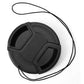 HIFFIN® 49MM Snap-On Front Lens Cap/Cover for Canon, Nikon, Sony, Pentax All DSLR Lenses