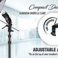S1 Umbrella Bracket Heavy Duty Flash Light Stand Umbrella Holder B Bracket Speedlight Holder (CNC Aluminum) in Black Color