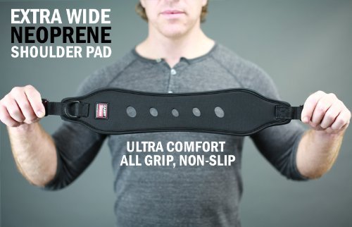 HIFFIN® Camera Belt Carry Speed FS-PRO for Camera SLR DSLR Black (Black)