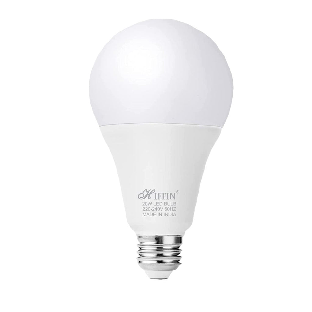 HIFFIN® Super Bright Light Bulb 20 Watt Equivalent A21 LED Light Bulb, White 3000K, 2200 High LED Bulb, E27 Base, Non-Dimmable